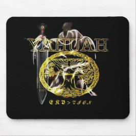 すべての名前の上のYahuah-Name 王室の 03 マウスパッド