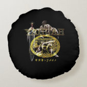 すべての名前の上のYahuah-Name 王室の 03 ラウンドクッション (裏面)