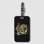 すべての名前の上のYahuah-Name 王室の 03 ラゲッジタグ (正面縦)