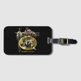 すべての名前の上のYahuah-Name 王室の 03 ラゲッジタグ