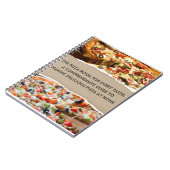 すべての味のためのピザの本：ノート ノートブック (左側)