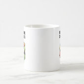 すべての問題は前向きに解決できる コーヒーマグカップ (中央)