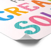 すべての問題は機会成長のマインドである ポスター (角)