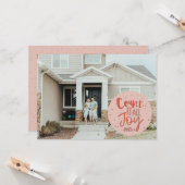 すべての喜びをカウントするクリスマスの休日のフォトカード カード (正面/裏面インサイチュ)