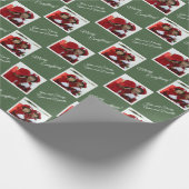 すべての喜びを!- 2枚の写真をパーソナライズ ラッピングペーパー (角)