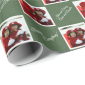 すべての喜びを!- 2枚の写真をパーソナライズ ラッピングペーパー (ロールコーナー)