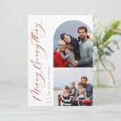 すべての喜びを 2 枚の写真で家族 シーズンカード (スタンド正面)