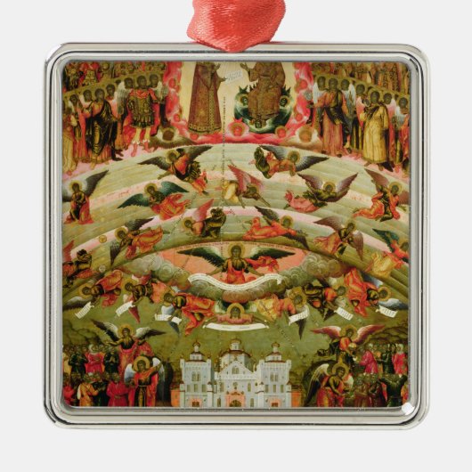 すべての喜び悲哀のヴァージン1707年 メタルオーナメント (正面)