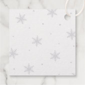 すべての喜び |かわいいパーソナライズされたホリデーギフトラベル フェイバータグ (裏面)