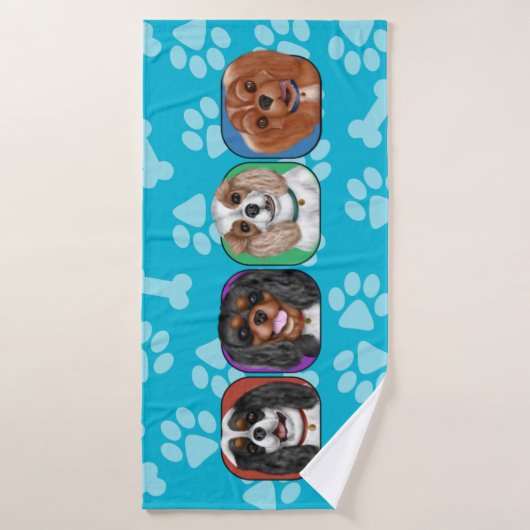 すべての四騎士の王チャールズ、可愛い バスタオル (バスタオル)