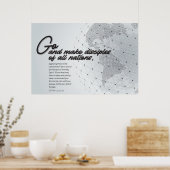 すべての国々に弟子入りする ポスター (キッチン)