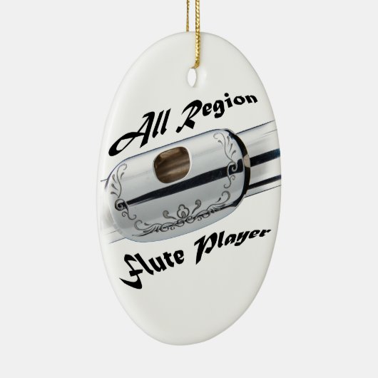 すべての地域のフルートプレーヤーのオーナメントのジュエリー セラミックオーナメント (右)
