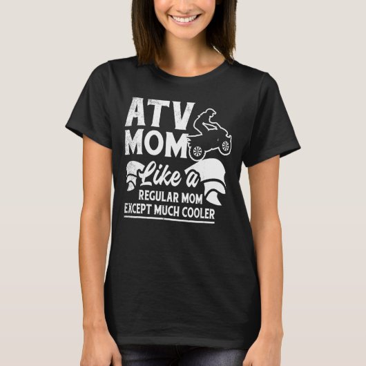 すべての地形クール車の母テーマ Tシャツ (正面)