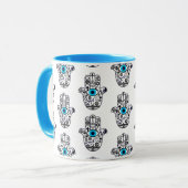 すべての基地をカバーHamsa Hand マグカップ (正面左)