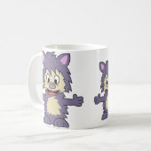 すべての基本原則の"ジョナスの叫び"のコーヒー・マグ コーヒーマグカップ (正面左)