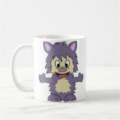 すべての基本原則の"ジョナスの叫び"のコーヒー・マグ コーヒーマグカップ (左)