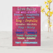 すべての場合にQuotableカード。 カード (黄色い花)