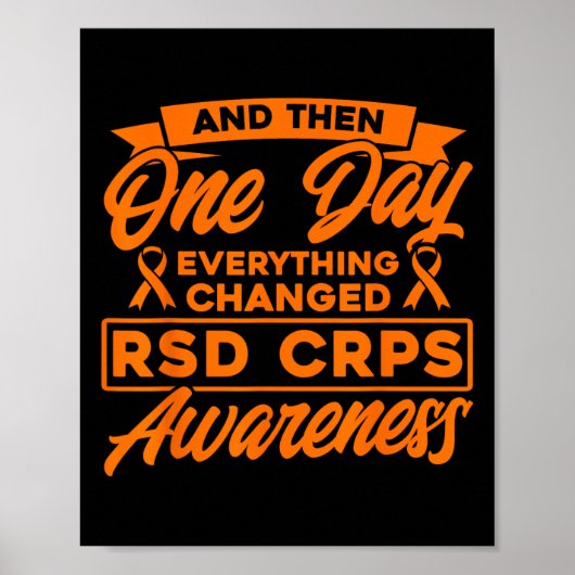 すべての変更されたRsd Crps認識度 ポスター (正面)