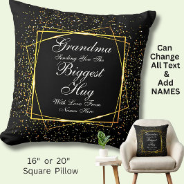 すべての変更文字ママおばあちゃんの最大の抱擁を送信 クッション