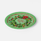 すべての変更文字団体や組織クリスマスパーティー20xx ペーパープレート (アングル)