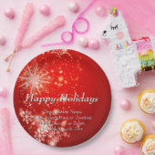 すべての変更文字団体や組織クリスマス20xxパーティー ペーパープレート (パーティー)