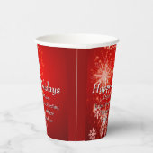 すべての変更文字団体や組織クリスマス20xxパーティー 紙コップ (右)