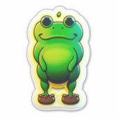 すべての大事な行事に愛らしいカエルのシール シール (正面)