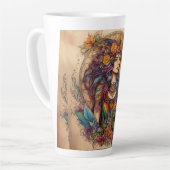 すべての大事な行事に最適なマグカップ：スタイルでsip!" カフェラテマグ (左アングル)