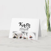 すべての大事な行事の友情 カード (裏面)