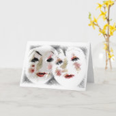 すべての大事な行事の友情 カード (黄色い花)