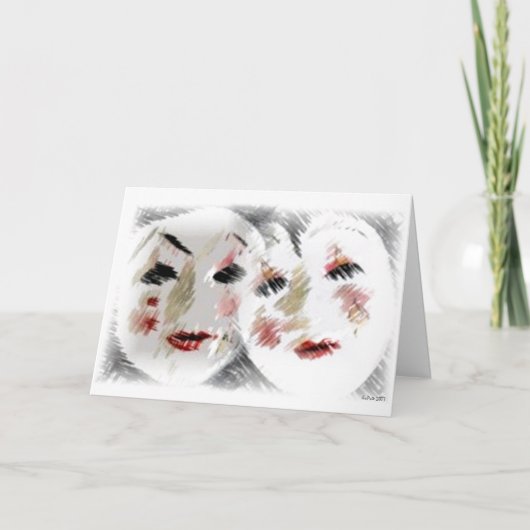 すべての大事な行事の友情 カード (正面)