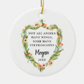 すべての天使が翼を持っているわけではない セラミックオーナメント (正面)