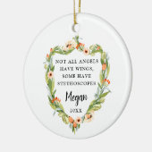 すべての天使が翼を持っているわけではない セラミックオーナメント (左)