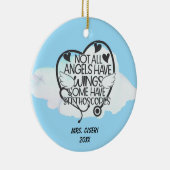 すべての天使が翼を持っているわけではない セラミックオーナメント (右)