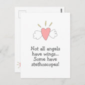 すべての天使が翼を持っているわけではない ポストカード (正面/裏面)