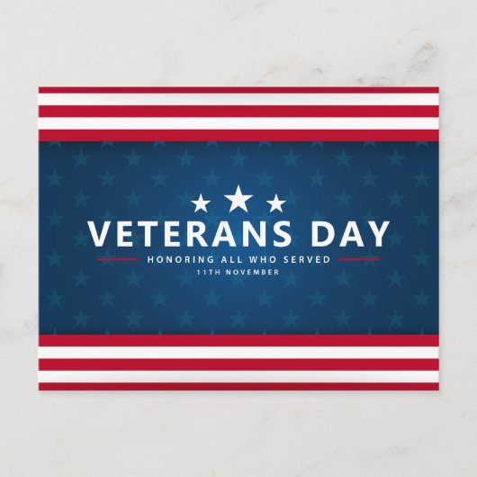 すべての奉仕者に敬意を表する ポストカード (正面)