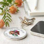 すべての女の子が必要 |書籍とコーヒー キーホルダー (側面)