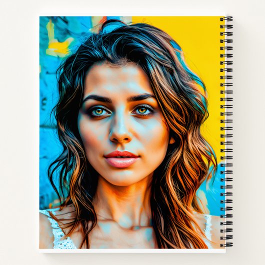 すべての女性に敬意を払う ノートブック (裏面)