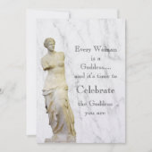 すべての女性 招待状 (正面)