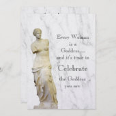 すべての女性 招待状 (正面/裏面)