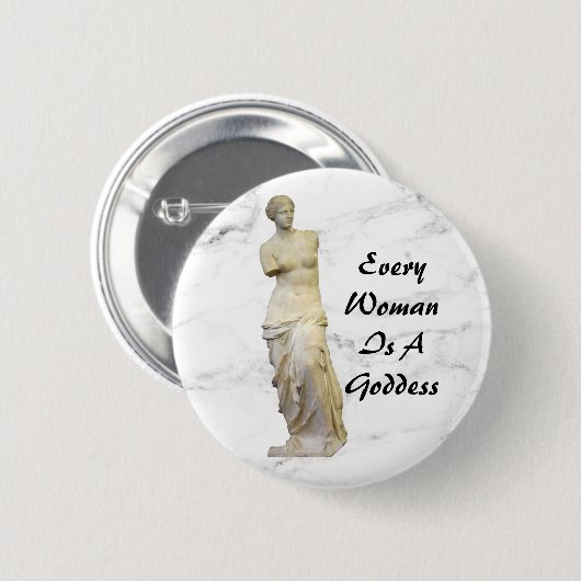 すべての女性 缶バッジ (正面&裏面)