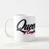 すべての女王マグ コーヒーマグカップ (左)