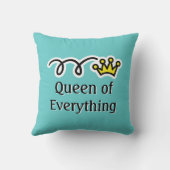 すべての女王装飾用クッション クッション (裏面)