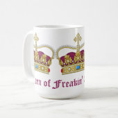 すべての女王! コーヒーマグカップ (正面左)