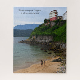 すべての娘素晴らしの背後に本当に素晴らしいパパ ジグソーパズル