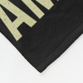 すべての娘素晴らしの背後に本当に素晴らしいパパ フリースブランケット (角)