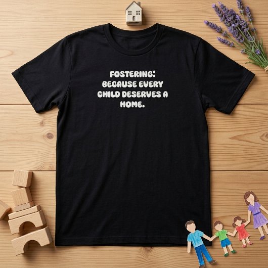 すべての子どもが家庭を持つべき ホーム デザイン Tシャツ