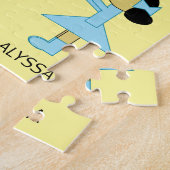 すべての子供が愛を必要とする：ライトイエロー ジグソーパズル (側面)