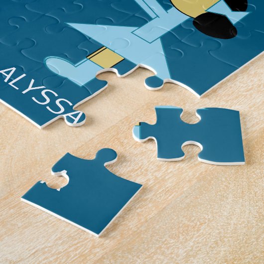 すべての子供が愛を必要とする：深いシーブルー ジグソーパズル (側面)