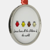 すべての子供のオーナメント メタルオーナメント (右)